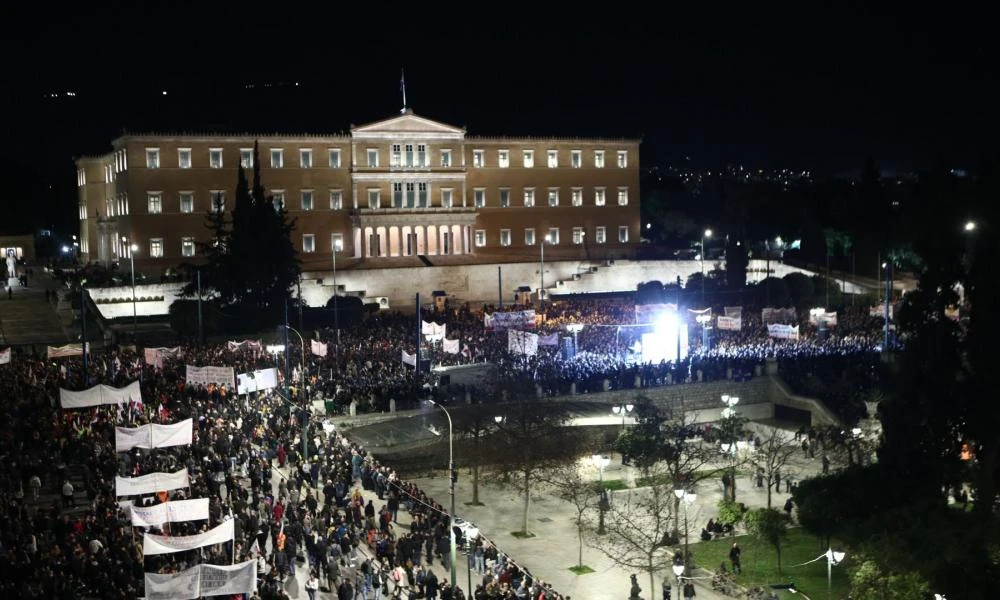 Μεγάλο συλλαλητήριο και συναυλία στο Σύνταγμα για Τέμπη και Πύλο